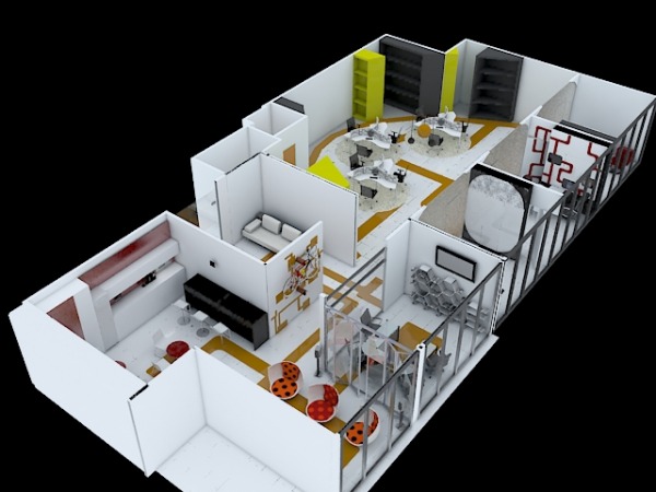 Design project for Interior Design for Office in United States | Arcbazar