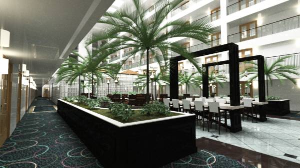 Design project for Doubletree Atrium Meeting Space Plan in United ...