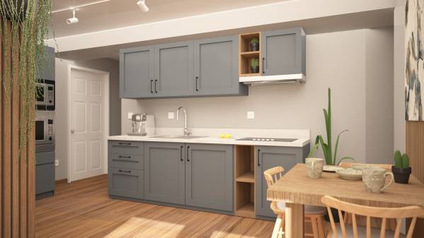 Design project for Apartment kitchen remodel in United States | Arcbazar