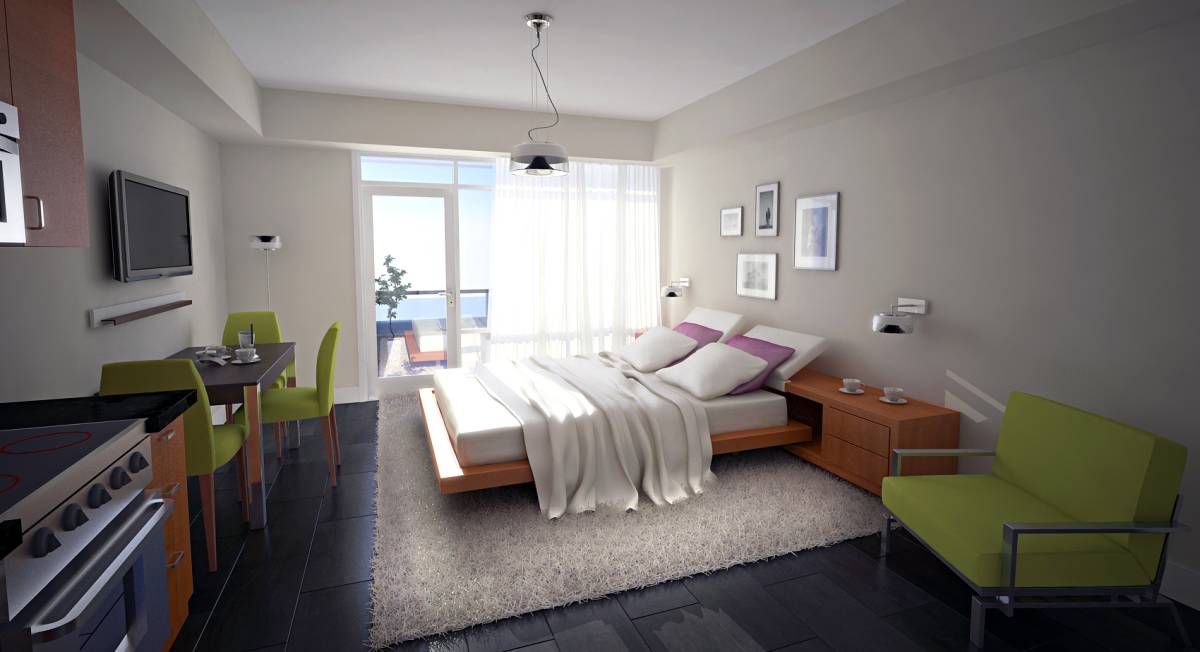 Design project for Downtown high rise studio in United States | Arcbazar