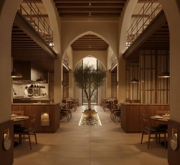 Design project for Restaurant Design in Saudi Arabia | Arcbazar