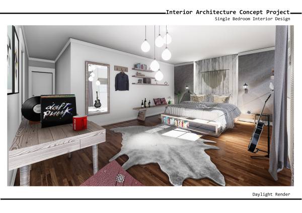 Yatak Odası Mimarmo-architects - Single Bedroom Interior Design - Los ...