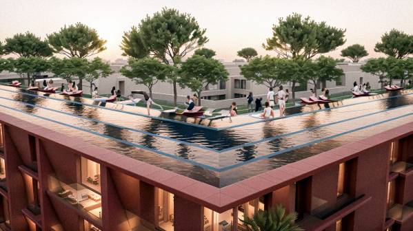 Design project for g+7 building in Dubai in United Arab Emirates | Arcbazar