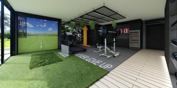Design project for Turn garage into an energetic gym & golf simulator ...