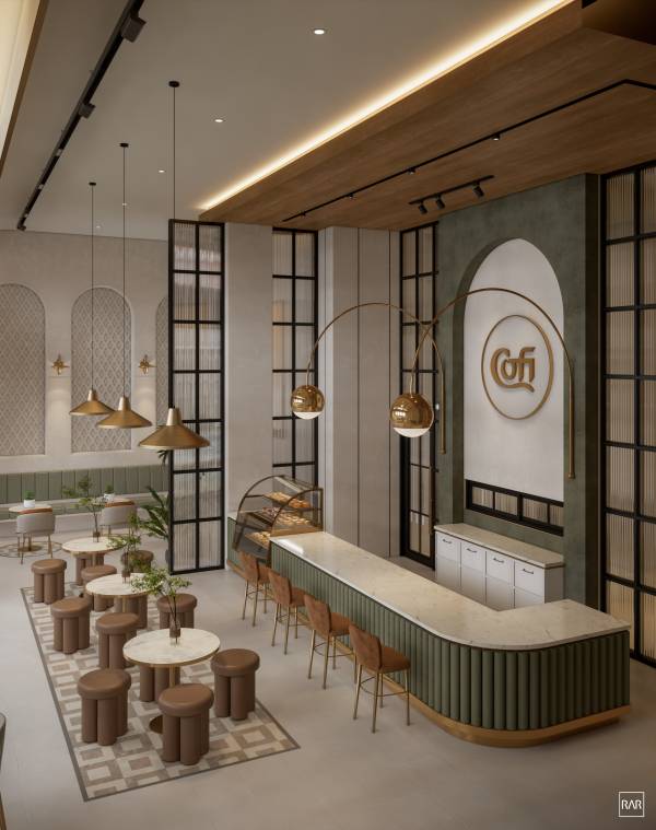 Design project for COFI Coffee and Pastry Shop in United States | Arcbazar