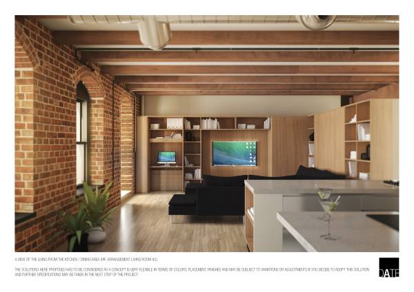 Design project for Boston Loft Interior in United States | Arcbazar