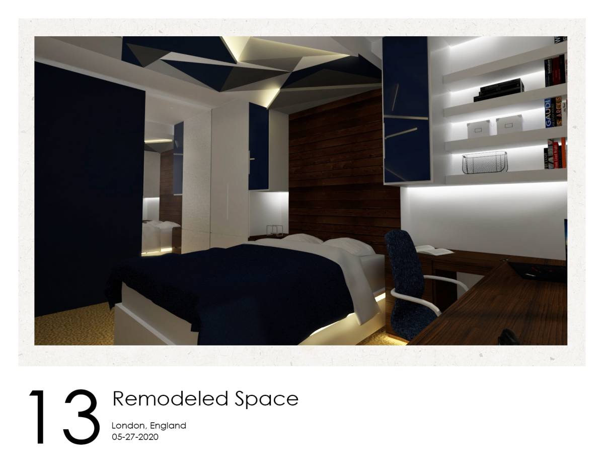 Design project for Teenage Boys Modern Room - interior decor in United ...