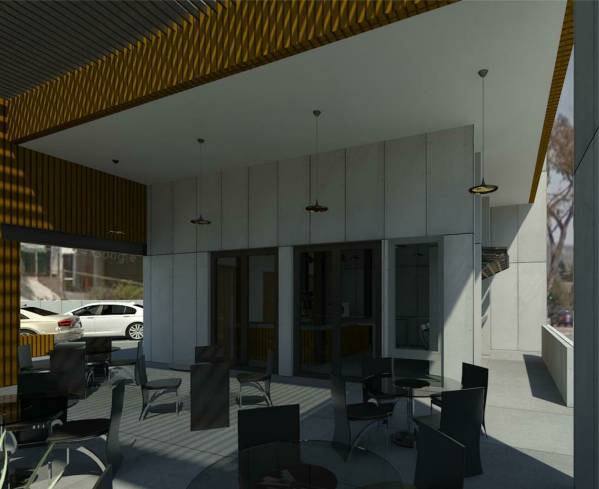 Design project for Minimalist Modern Mixed Use-Small Work/Live units ...