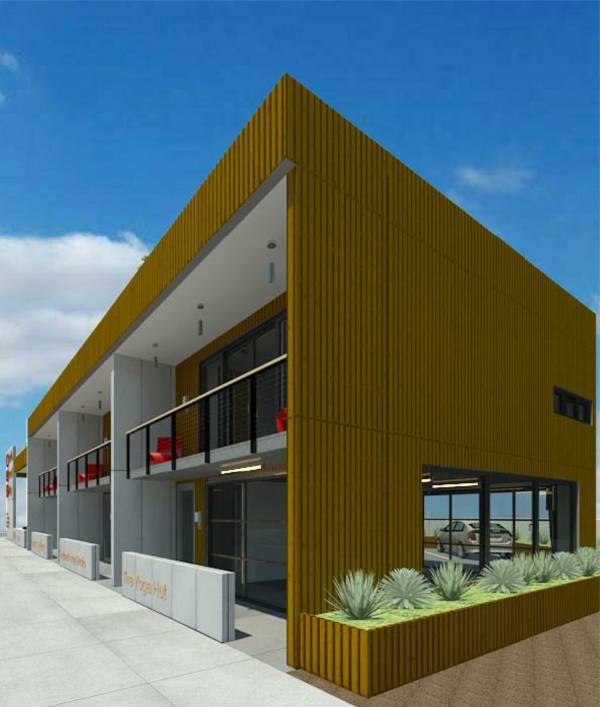 Design project for Minimalist Modern Mixed Use-Small Work/Live units ...