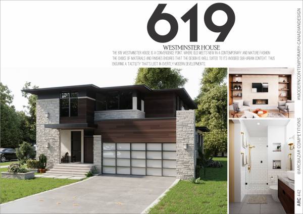 Design project for Modern Contemporary Corner Lot Design on a 50 ...