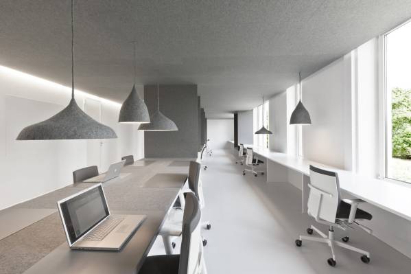 Design project for Furnishing and decorating a University lab/office ...