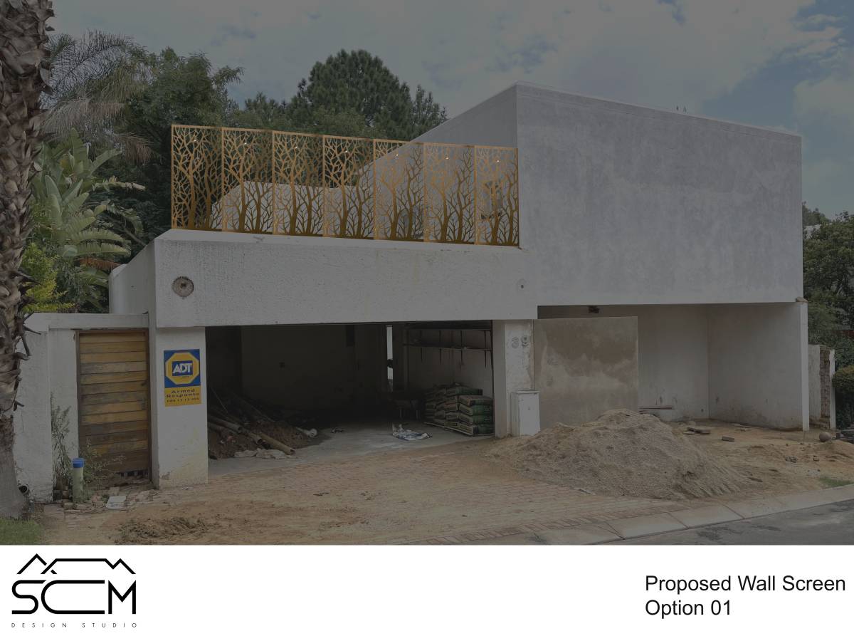 Design project for Screen Wall/Facade in South Africa | Arcbazar