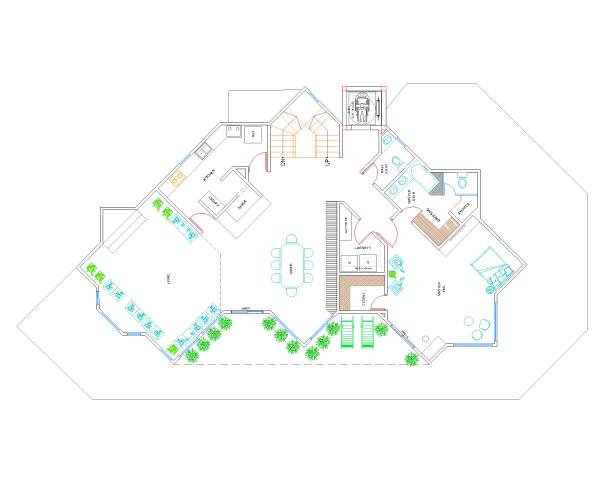 Design project for Level 2 Floor Plan ReDesign in United States | Arcbazar