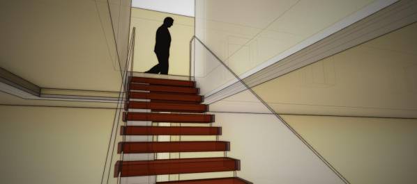 Design project for Floating Stairs in Croatia | Arcbazar