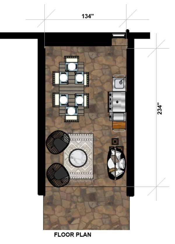 Design project for Relaxation Haven: Crafting a Backyard Retreat in ...