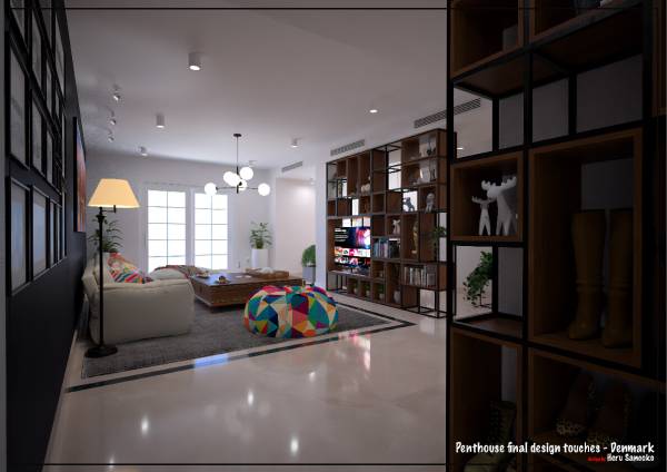 Curated Final Touches Penthouse Apartment Interior Design Gallery View 46
