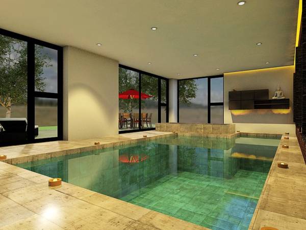 Design project for Small private indoor pool/spa-room decor in Denmark ...