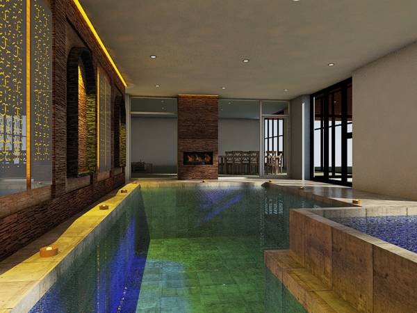 Design project for Small private indoor pool/spa-room decor in Denmark ...