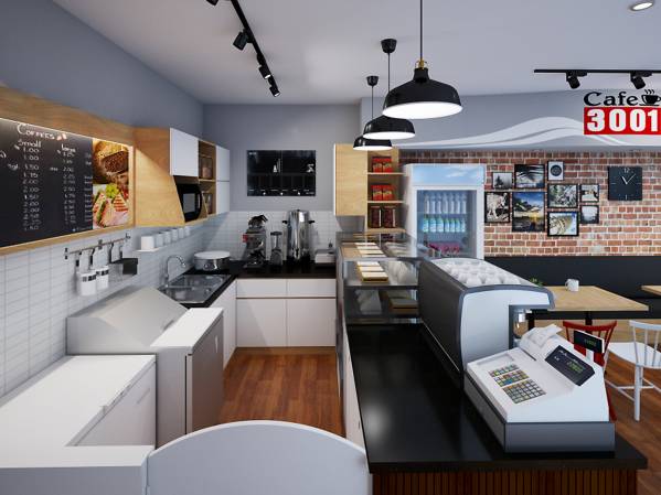 Design project for Office Building Cafe in United States | Arcbazar