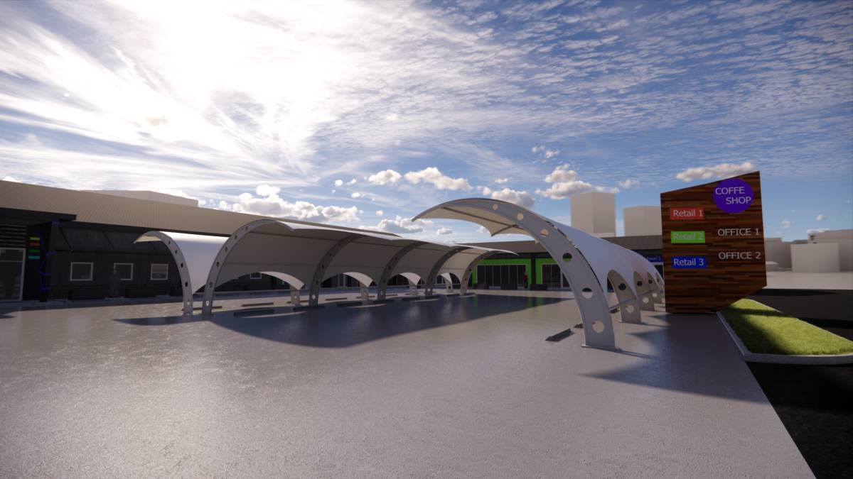 Design project for Entry for Multi-Use Building - Office/Retail in ...
