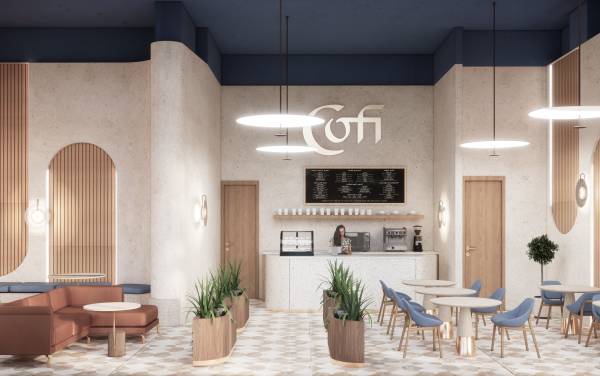 Design project for COFI Coffee and Pastry Shop in United States | Arcbazar