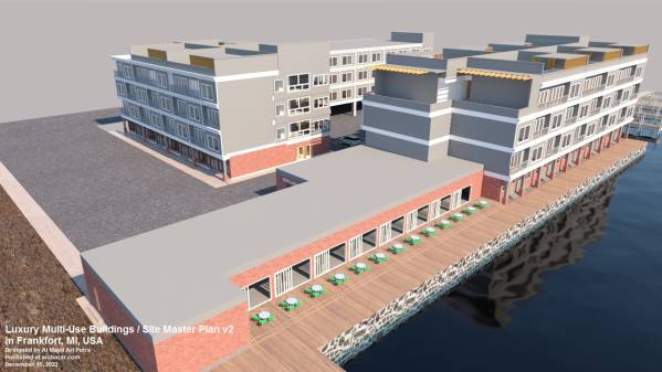 Design project for Luxury Multi-Use Buildings / Site Master Plan v2 in ...