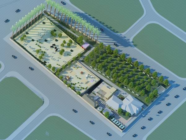 Design project for Masterplanning a 150,000 SqFt. Countryside Farm ...