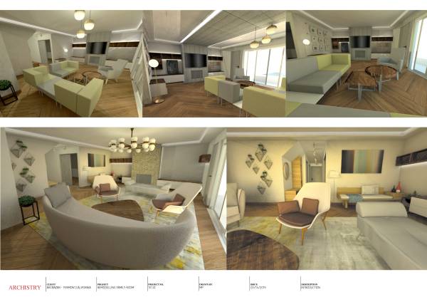 Design project for Family Room Redesign in United States | Arcbazar