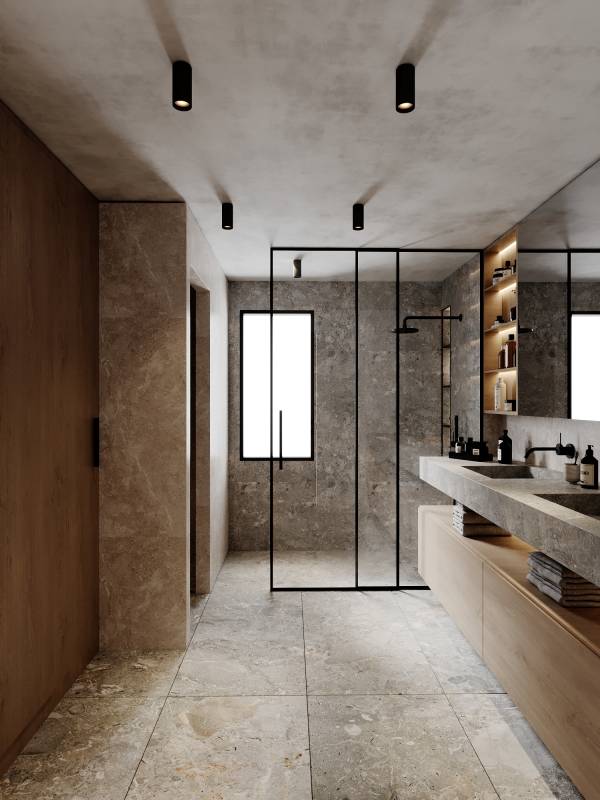 Design project for Master bathroom in Italy | Arcbazar