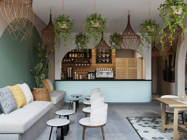 Design project for Coffee shop in Saudi Arabia | Arcbazar