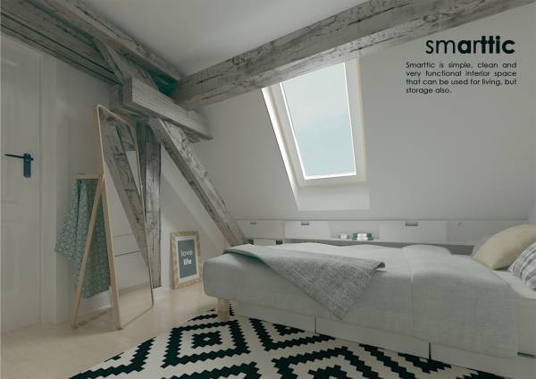 Attic Designed by END - Turn attic room 