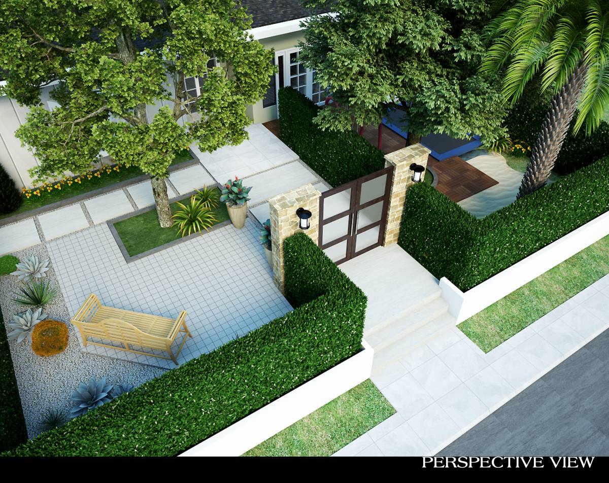 Design project for Front yard landscape project in United States | Arcbazar