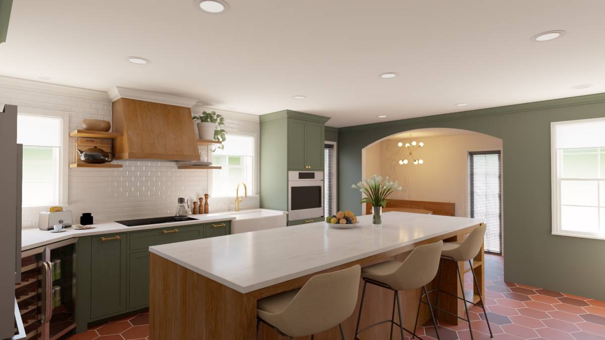 Design project for Kitchen Reno 212 in United States | Arcbazar
