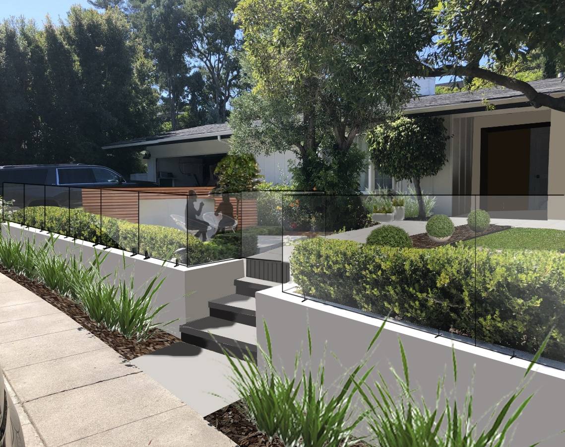 Design project for Front yard landscape project in United States | Arcbazar