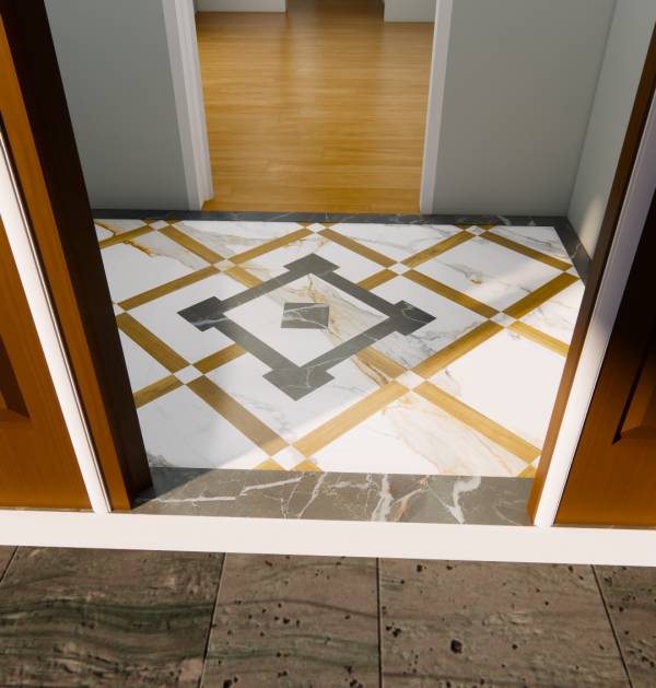 Design project for Front Entry Floor Tile design in United States ...