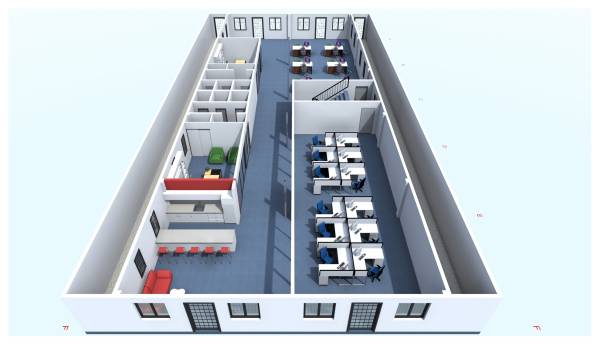 Design project for Layout Design for Branch Office, Call Centre and ...