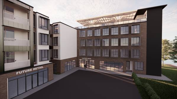 Design project for Luxury Multi-Use Buildings / Site Master Plan v2 in ...