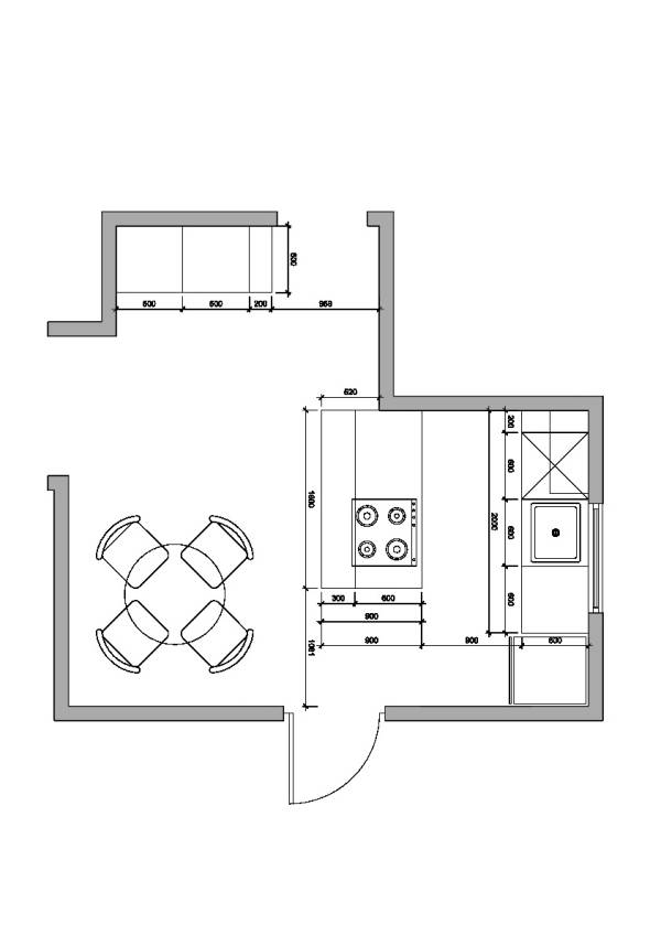 Design project for Tim's Kitchen in United States | Arcbazar
