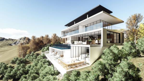 Design project for Hillside California Residence in United States ...