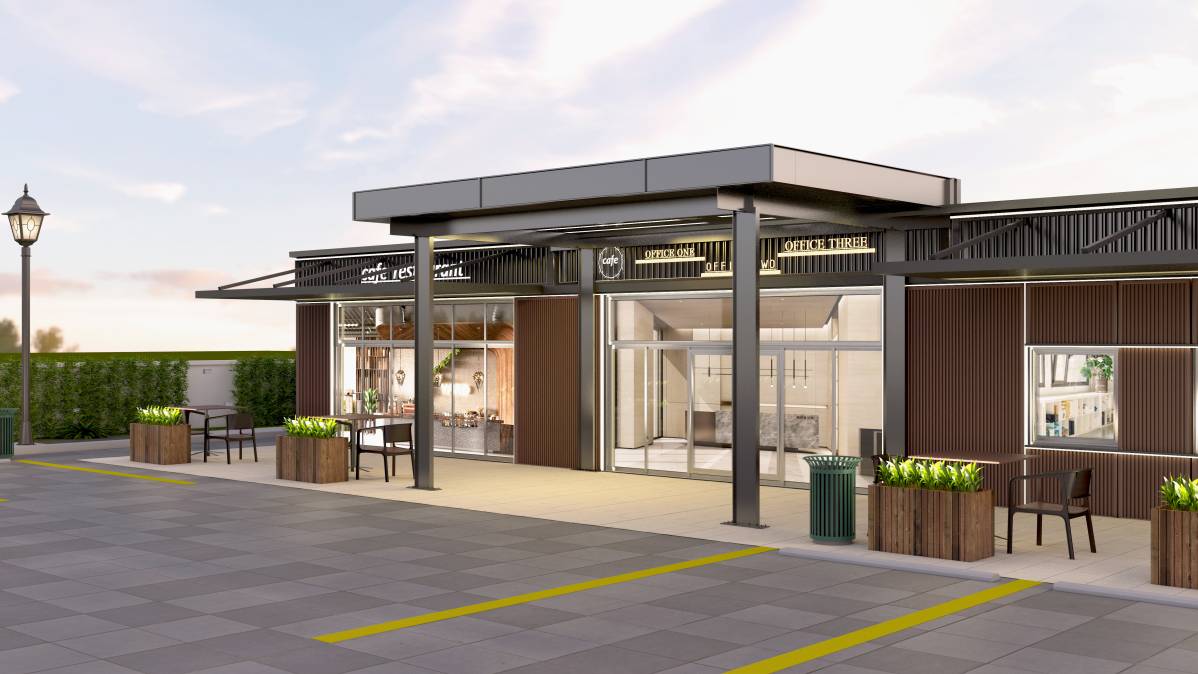 Design project for Entry for Multi-Use Building - Office/Retail in ...
