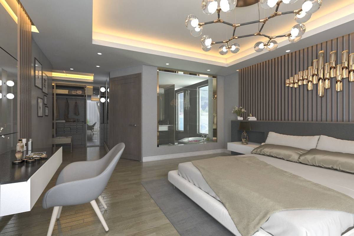 Design project for Master Suite including Bath and Closet/Dressing in ...