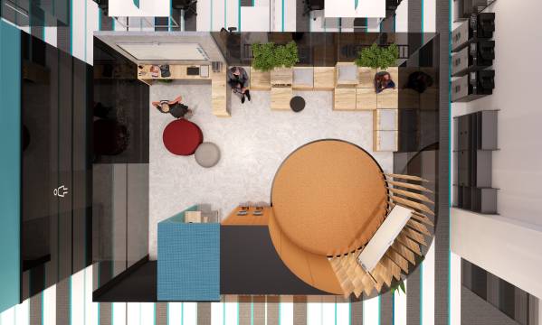Design project for Innovation Lab Redesign - 383sqf in Saudi Arabia ...
