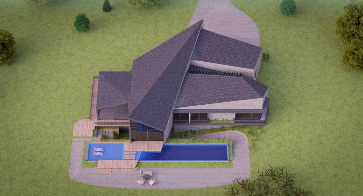 Design project for Timber Frame Home with Walk-Out Basement in United ...