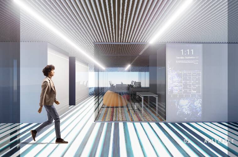 Design project for Innovation Lab Redesign - 383sqf in Saudi Arabia ...