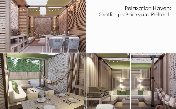 Design project for Relaxation Haven: Crafting a Backyard Retreat in ...