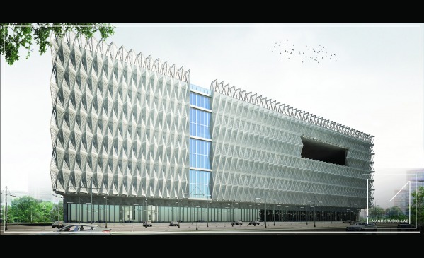 Commercial Commercial & Offices - Office Buildings Conçu par I.Magh ...