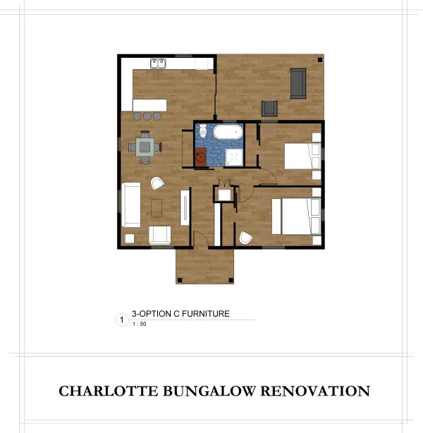 Entire Home Designed by Anonymous - Bring Life to this 1950s Bungalow