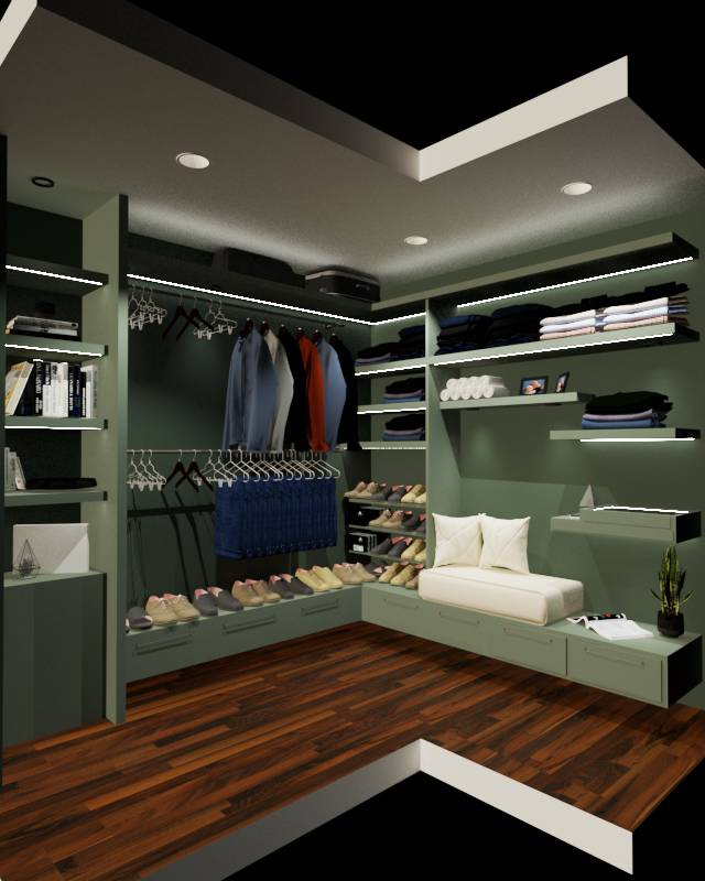 Design project for Simple 3D closet design in United States | Arcbazar