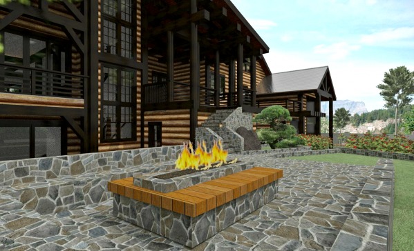 Eagles Nest Fireplace