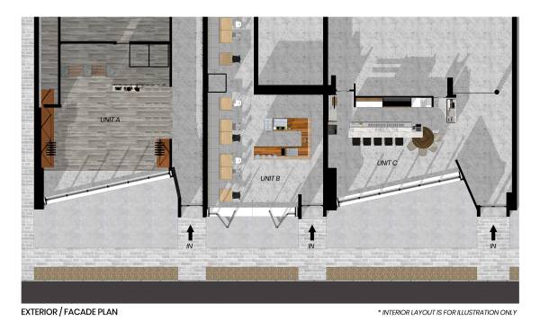 Design project for Retail Storefront Facade in United States | Arcbazar
